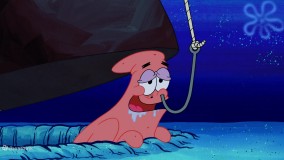 کارتونباب اسفنجی ، چهره ترسان با اسفنجی و پاتریک ، انیمیشن باب اسفنجی