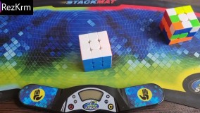 آموزش حل مکعب روبیک با ۲ حرکت