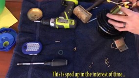 آموزش تعمیر پنکه سقفی و رومیزی نحوه نصب پنکه سقفی هانتر