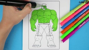 آموزش نقاشی و رنگ آمیزی هالک