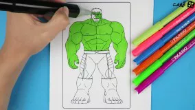 آموزش نقاشی و رنگ آمیزی هالک