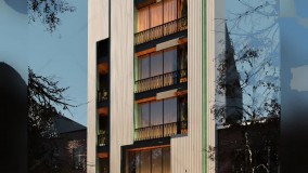 طراحی آپارتمان 4 طبقه در مازندران