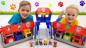 بازی جدید ولاد و نیکی با اسباب بازی های سگ های نگهبان ماموریت نجات