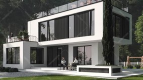 نقشه ویلا دوبلکس مدرن در قوچان