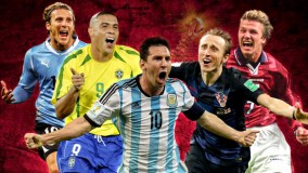 گل های برتر جام های جهانی 1998 تا 2018