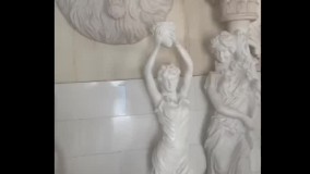 بهترین تولید انواع آباژور ایستاده | آباژور فرشته در مجسمه سازی پارسیان 09306966372 عربی