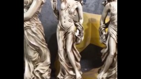 بهترین تولیدکننده انواع مجسمه لوکس و کلاسیک فایبرگلاس 09306966372 عربی