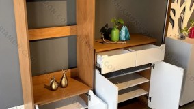 فیلم جاکفشی چوبی برای دکوراسیون مدرن