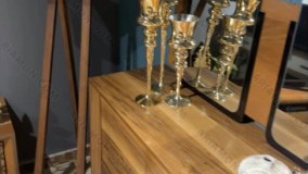 جدیدترین آینه کنسول چوبی برای انواع دکوراسیون خانه