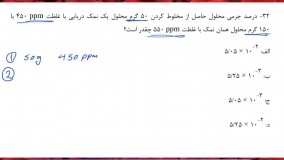 معلم خصوصی شیمی کنکور در تهران - فرمول های تستی شیمی دهم کنکور استاد نباتی