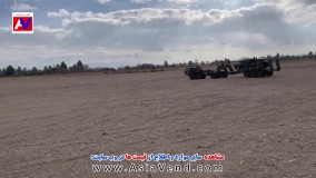 اسباب بازی ماشین کنترلی تریلی نظامی آسیاوند مدل HG