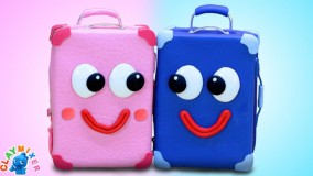 چالش رنگ - رنگ صورتی و آبی به مدت 24 ساعت - کارتون خمیری