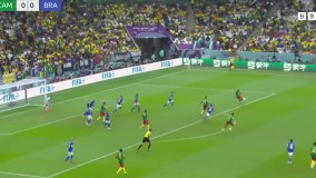 کامرون ۱-۰ برزیل خلاصه بازی حذف باشکوه شیرهای رام‌ نشدنی