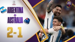 آرژانتین ۲-۱ استرالیا خلاصه بازی برد آلبی‌ سلسته با درخشش مسی در هزارمین بازی