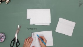 دوخت کیف ساده - آموزش دوخت کیف چرم -آموزش دوخت کیف پاسپورتی