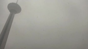 بارش برف در تهران 3