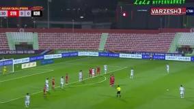 خلاصه بازی سوریه 0 - کره جنوبی 2