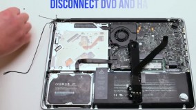رایگان تعمیرات مک بوک پرو - تعویض دی وی دی درایو مک بوک پرو