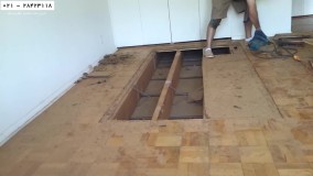 نصب پارکت چوبی - کفپوش لمینت-ابزار نصب پارکت لمینت- تعمیرکف