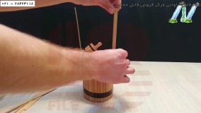 ساخت آبنما-آموزش ساخت آبنما با کوزه-آموزش ساخت آبنما خانگی-آبنما با چوب