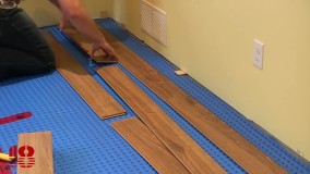 نصب پارکت کف - اجرای صحیح پارکت لمینت - نحوه اتصال لمینت