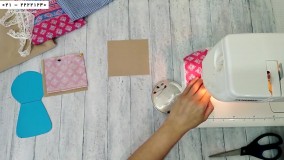 آموزش عروسک پولیشی-آموزش عروسک سازی-آموزش دوخت عروسک دختر(پارت اول)