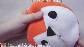 آموزش عروسک پولیشی-آموزش عروسک سازی-آموزش دوخت عروسک روباه