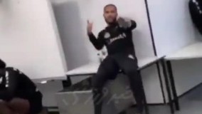 لحظات فان بیرانوند با هم‌تیمی‌هایش در رختکن