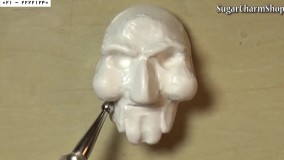 ساخت عروسک با خمیر-آموزش عروسک سازی-ساخت عروسک هالووین