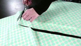 دوخت سرویس آشپزخانه-نحوه دوخت سرویس آشپزخانه-(دوخت دستگیره گاز)