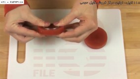 ساخت صابون فانتزی-آموزش حرفه ای صابون سازی-صابون به شکل پرتقال