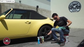 کارواش بدون آب-اموزش تصویری کارواش بدون آب-کارواش بدون آب رینگ مشکی مات