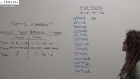 زبان ترکی-مکالمه زبان ترکی-زمان حال ساده