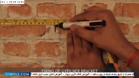 کناف کاری-کناف سقف-اتصال قاب فلزی و نصب کناف روی دیوار