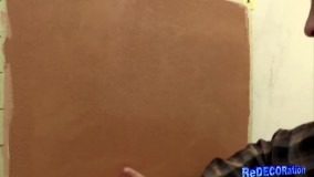 اجرای پانل دیواری-آموزش نصب دیوارپوش سه بعدی-نحوه ساخت دیوار آجری تزئینی