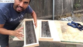 اجرای پانل دیواری-آموزش نصب دیوارپوش سه بعدی-ساخت یک پوشش چوبی با سیمان