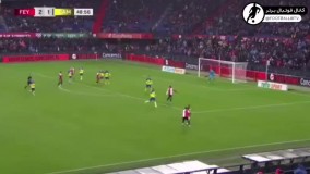 گل زیرطاقی علیرضا جهانبخش با پای غیرتخصصی