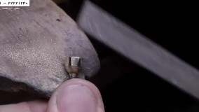 ساخت جواهرات-آموزش طلاسازی-تبدیل پیچ به انگشتر الماس