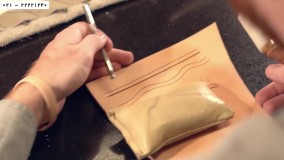 حکاکی روی چرم-حکاکی با هویه-ترفندهای حکاکی روی چرم