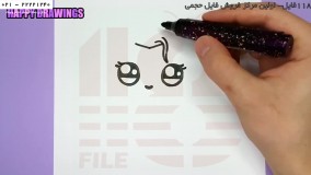 نقاشی به کودکان-آموزش نقاشی ساده-نحوه نقاشی کردن جذاب برنسس دیزنی