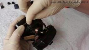 تعمیر چرخ خیاطی-تعمیر کاپاسیتور موتور(چرخ خیاطی های قدیمی)