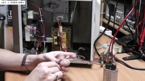 تعمیر مایکروویو-آموزش تاچ مایکروویو-باز و بسته نمودن ایمن مایکروویو