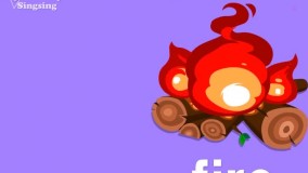 زبان انگلیسی به کودکان-کارتون آموزشی زبان انگلیسی-کلمات شروع شده با F,f