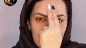 🤩آموزش خانگی ماساژ خط اخم پیشانی🤩