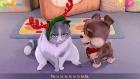 زبان به کودکان-دانلود انیمیشن آموزشی دیو اند آوا-درخت کریسمس