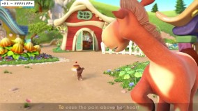 زبان به کودکان-دانلود انیمیشن آموزشی دیو اند آوا-گاو باغبان