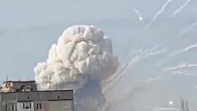 انفجار در فرودگاه نظامی «ملیتوپول» اوکراین