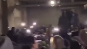 اجرای دسته‌ جمعی و دلنشین اوکراینی‌ ها در پناهگاه