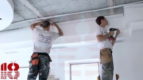 ساخت آسمان مجازی-آموزش نصب آسمان مجازی-نصب سقف کشسان