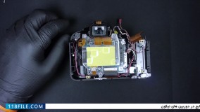 PCB ,CCD، -آموزش تعمیر دوربین عکاسی-تعمیر دوربین عکاسی حرفه ای- تشریح آینه مدار و تعمیر آن سوم